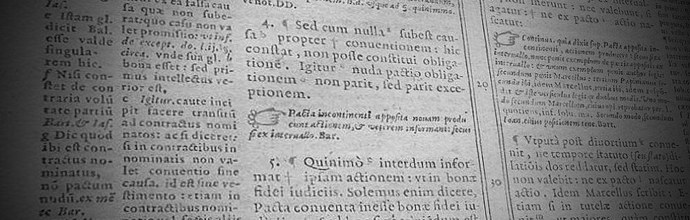 D.2.14.7.4 Ulpianus libro quarto ad edictum D.2.14.7.4 Ulpianus libro quarto ad edictum